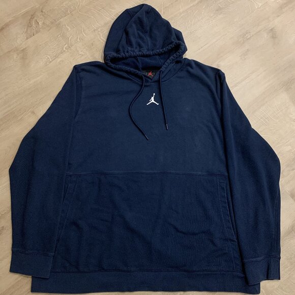 Nike Jordan Dry Air Alpha Fleece Pullover Jumpman Hoodie Sweatshirt Men's 3XL - Picture 1 of 7